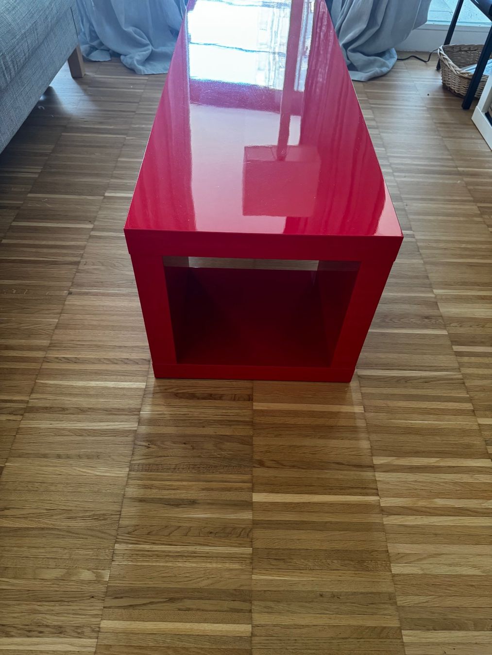 Ikea Tische: Roter Couchtisch (LACK Ikea) – Gebraucht aus Neuenhof von mas_tfk7 3