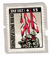 Soldaten Briefmarke