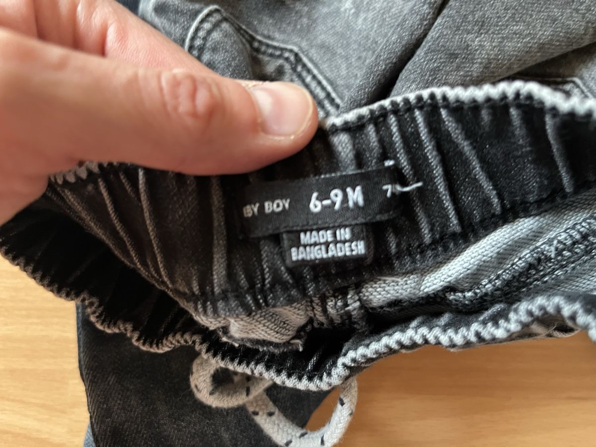Pantaloni: Denim Baby Jeans Hose 6 mois – Usato da Chénens venduto da RosaLine 3