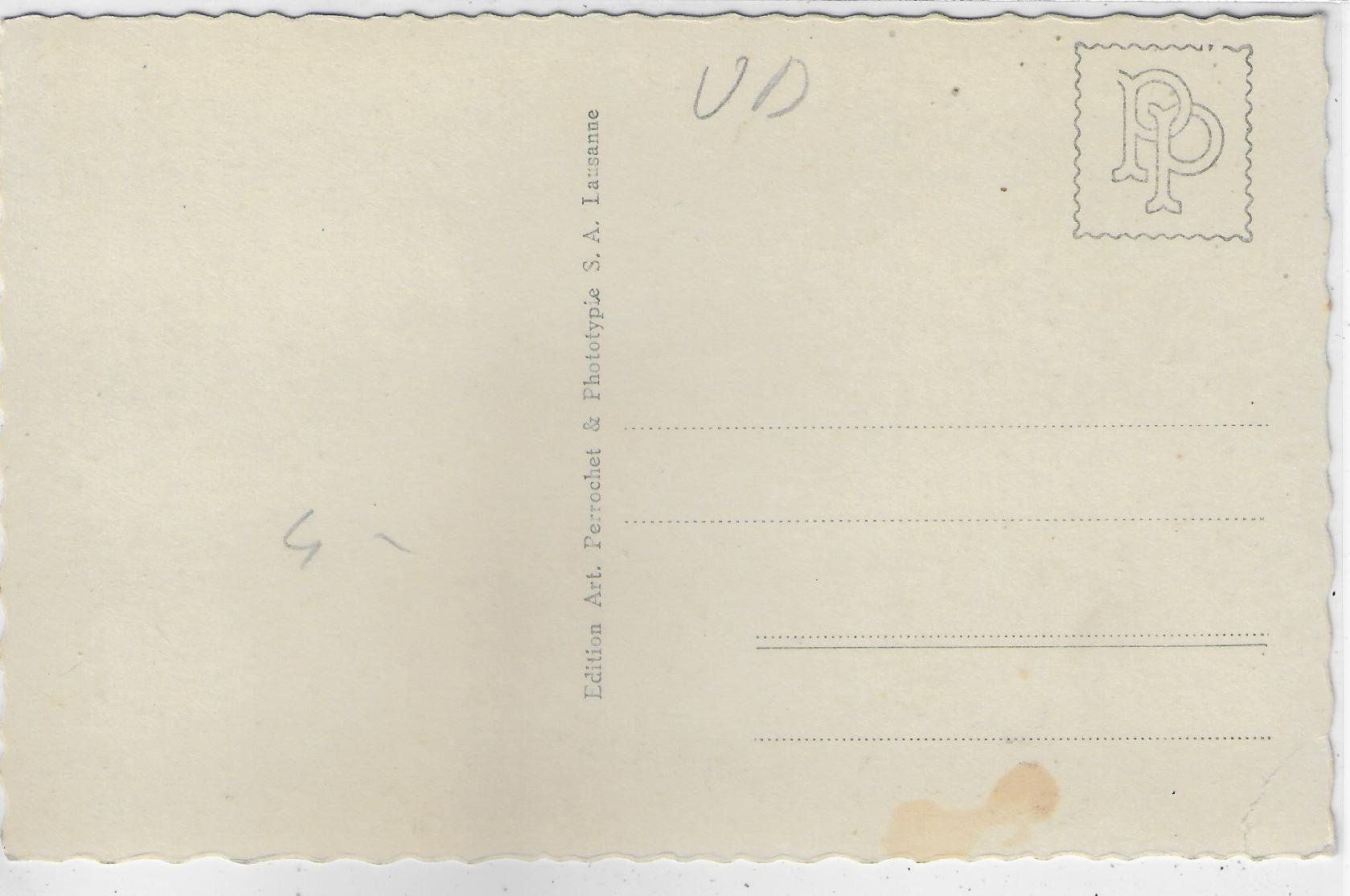 Cartoline postali: Alpes Vaudoises - Pierre Cabotz - Bergsteiger – Usato da Ettingen venduto da Kartenplanet 1