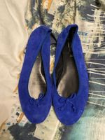 Elegante Ballerinas aus Wildleder, 41 (gross) NEU ungetragen