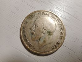 Britische Half Crown 1928