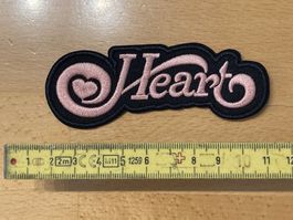 Heart Patch Aufnäher Rock Punk Metal