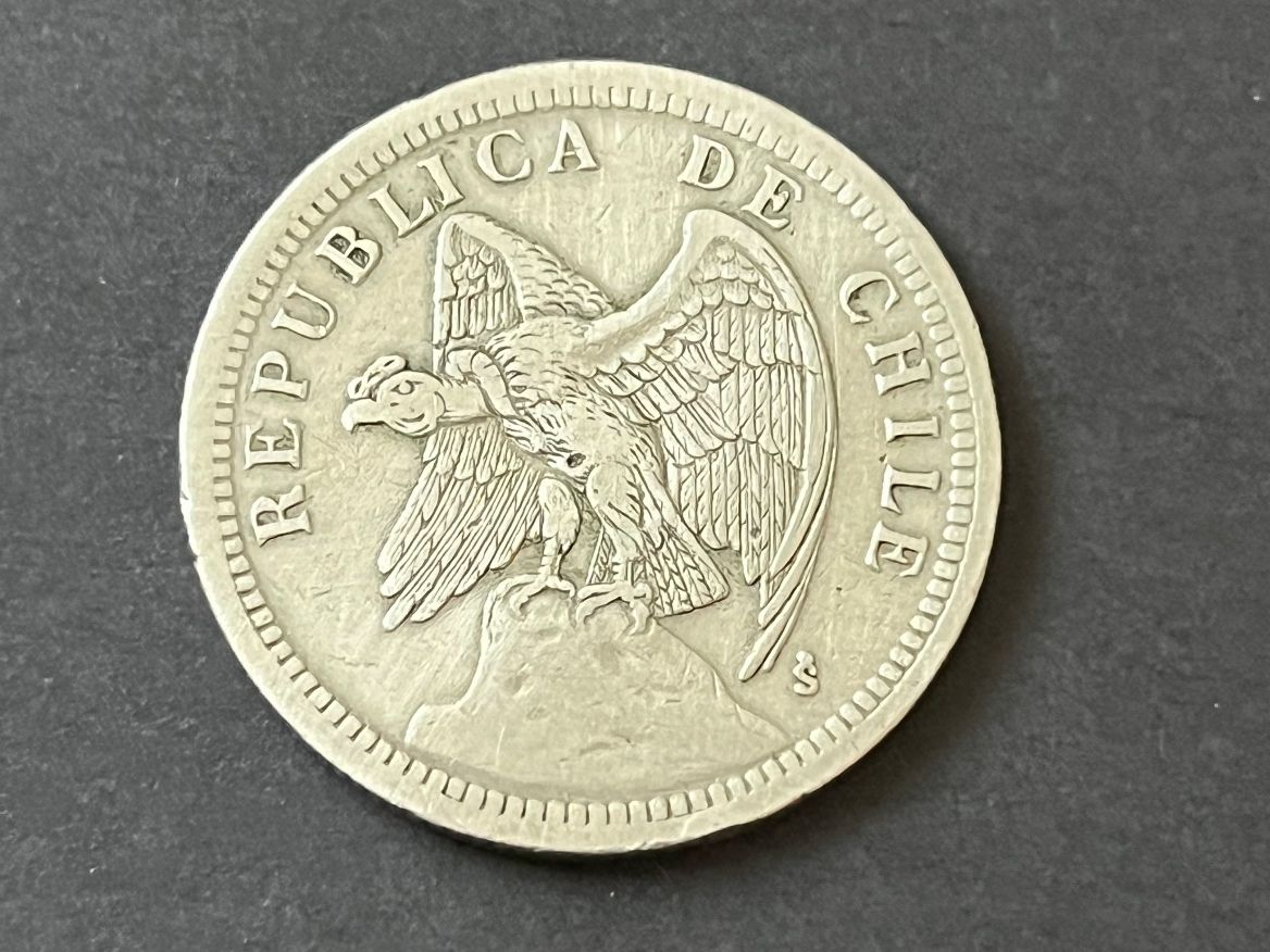 Alle Münzen: 1 Peso Chile 1933 Münze – Gebraucht aus Neuenhof von Mastermind-73 1