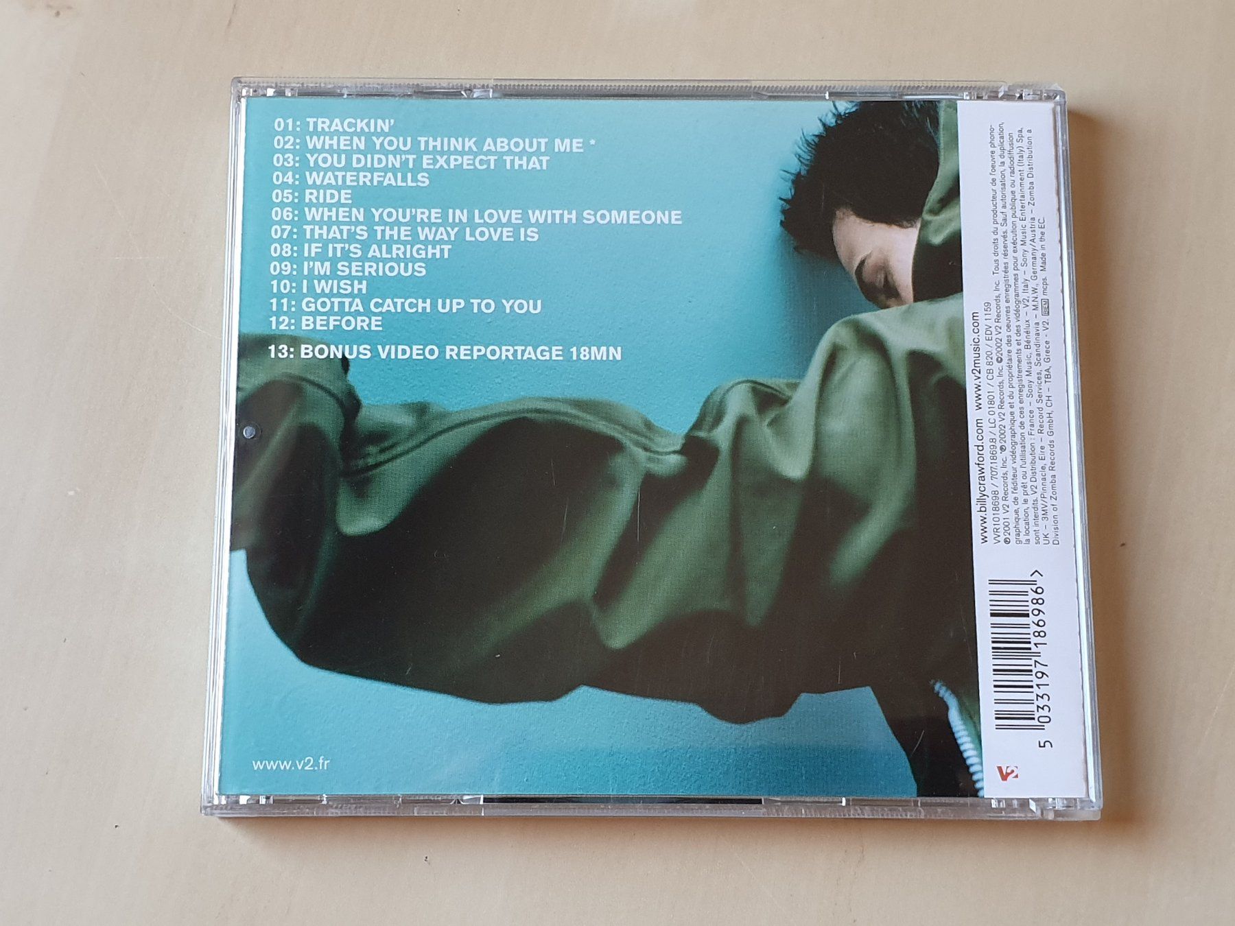 CDs: Billy Crawford Ride – D'occasion à Stansstad par collectorsshop 1
