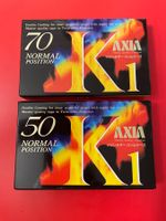 2 AXIA K1 50 und 70 Audio Kassetten sehr selten original!