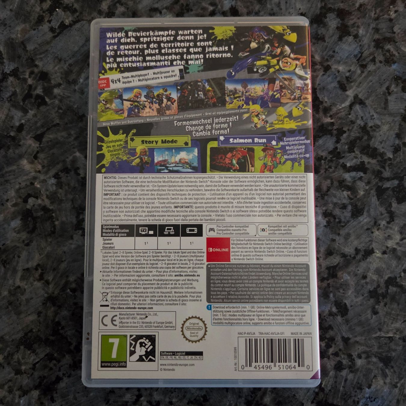 Nintendo Spiele: Splatoon 3 - Nintendo Switch – Gebraucht aus Vernayaz von Lecoffreromand 1