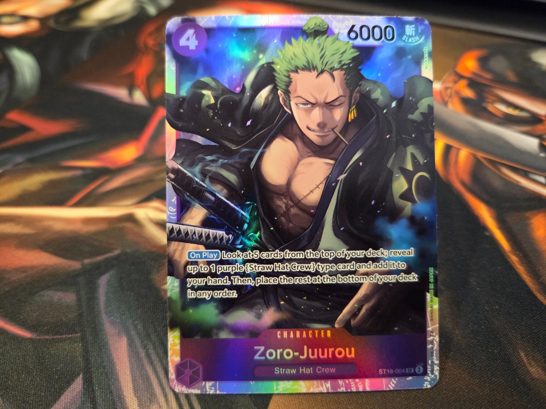 Bandai Cartes à collectionner: One Piece | Roronoa Zoro SR – D'occasion à Lugano par Doppia_B