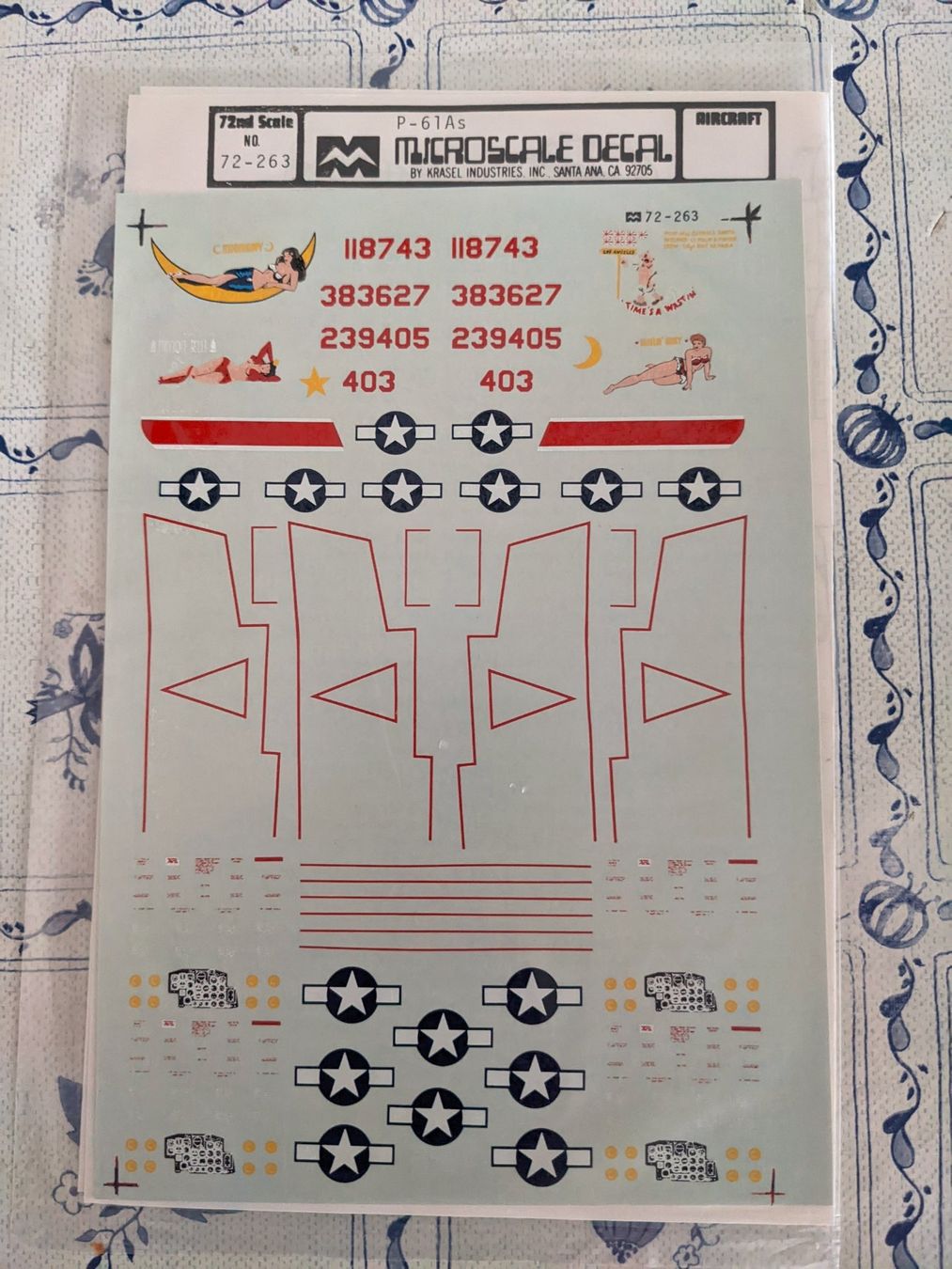Kit di modellismo & Modellini statici: Microscale Decals USAAF P-61A Black Widow – Usato da Neuenhof venduto da Abakan