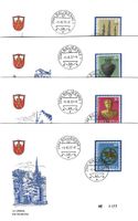 1972 Folder Biel mit Pro Patria 1972
