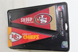 NFL Mini Pennant Set / Wimpel Set