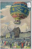 Gordon Bennett-Wettfliegen Zürich 1909 - Litho