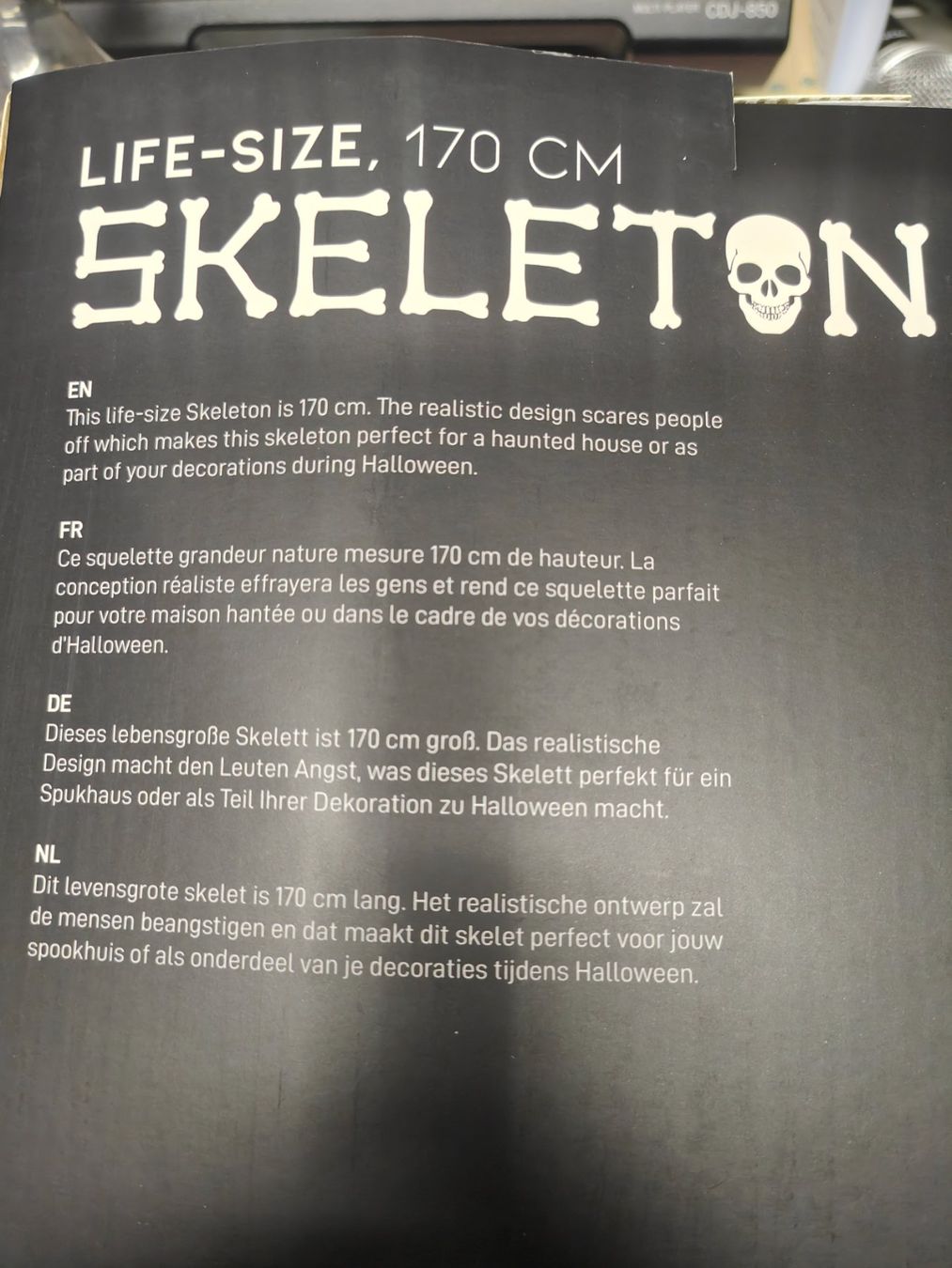 Alle Dekorationen: Skelet knochen skull – Neu und originalverpackt aus Schöftland von magicX01 2