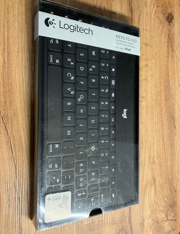 Tastiera Bluetooth Logitech Keys-To-Go – Colore Blu, Layout Francese, Sottile E Portatile Per IPad/iPhone - 6