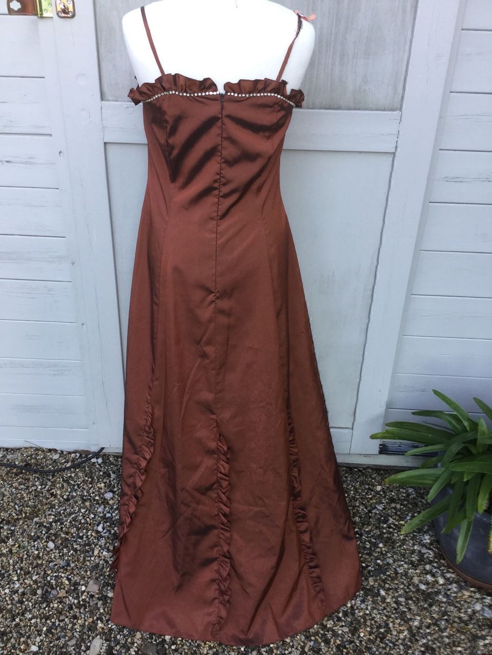 Kleider: Longue Robe praline strass & froufrous, taille M – Neu (gemäss Beschreibung) aus Agiez von chouchanelle 4