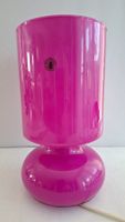 Vintage Lampe Ikea Likta pink 25 cm hoch