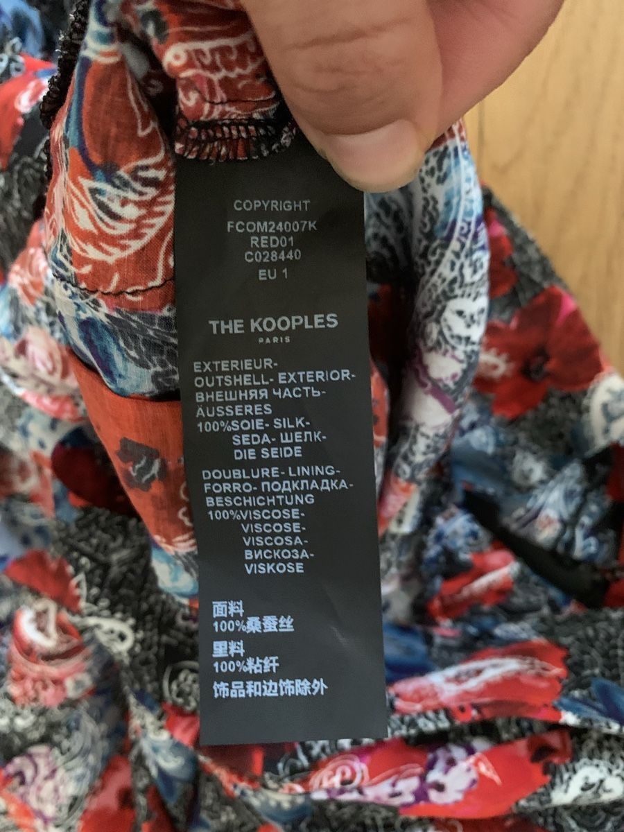 Kooples Tute: Combinaison en soie the kooples  – Nuovo e nell'imballaggio originale da Genève venduto da rez_c6c6 3