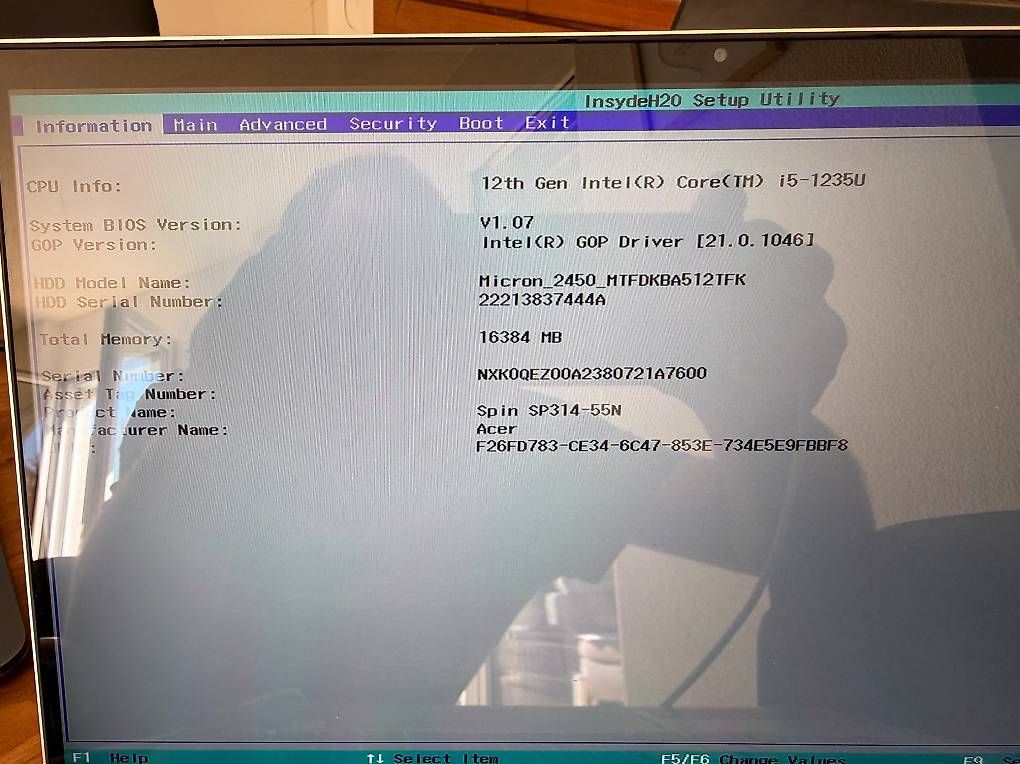 Notebook: Acer Spin 3 SP314-55N – Usato da Stein am Rhein venduto da fabio8260 1