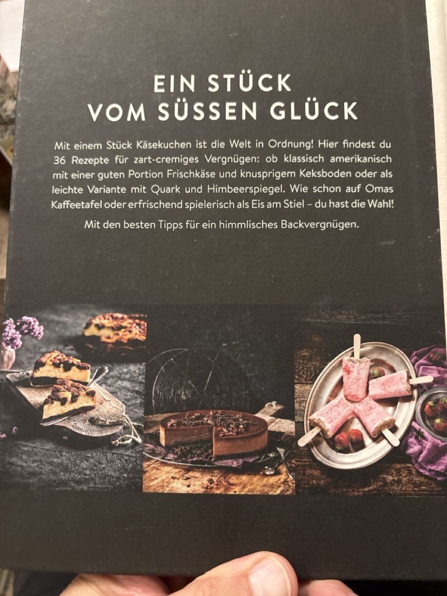 Bücher: I Love Cheesecake – Neu (gemäss Beschreibung) aus Schaffhausen von Reporter 1