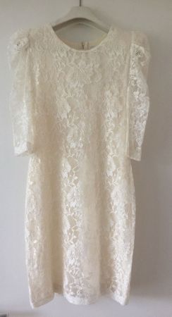 SANDRO Spitzenkleid Gr. 36
