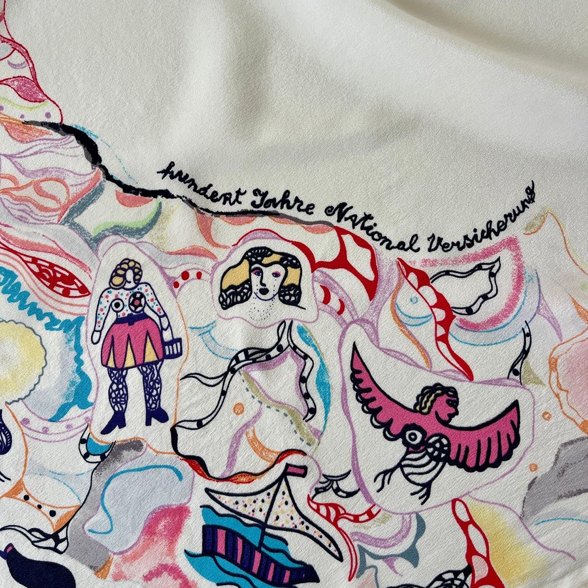 Foulard & Sciarpe: NIKI DE SAINT PHALLE Silk Scarf – Usato da Freienbach venduto da Avviivva_Shop 5