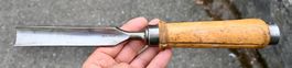 antiker E.A. Berg SWEDEN Hai HOHLBEITEL B 25mm