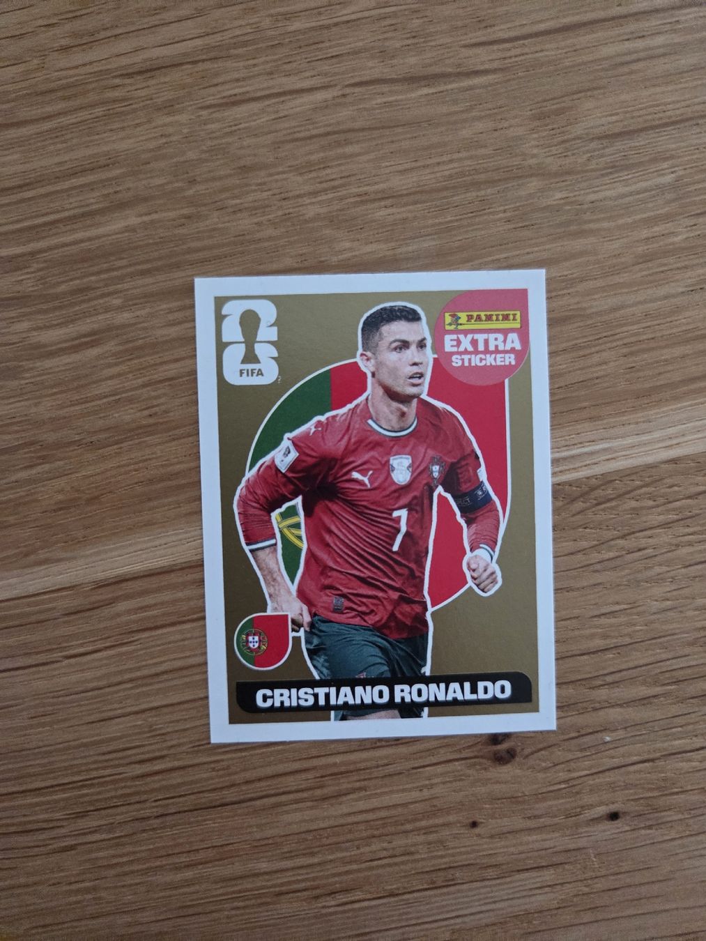 Panini Carte collezionabili: Cristiano Ronaldo Extrasticker Gold – Nuovo (secondo la descrizione) da Rothenburg venduto da cep_kbn6