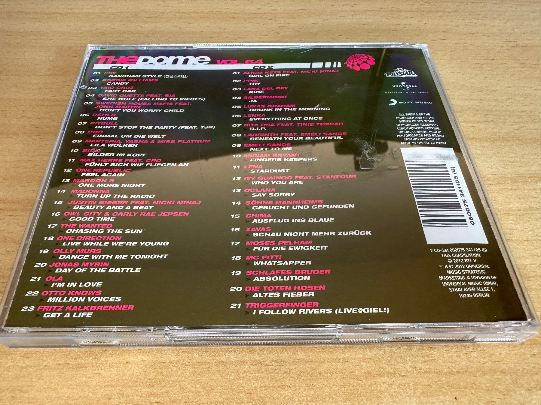 CD: Various – The Dome Vol. 64 - 2 CD – Usato da Rikon im Tösstal venduto da Alpenmutz 1