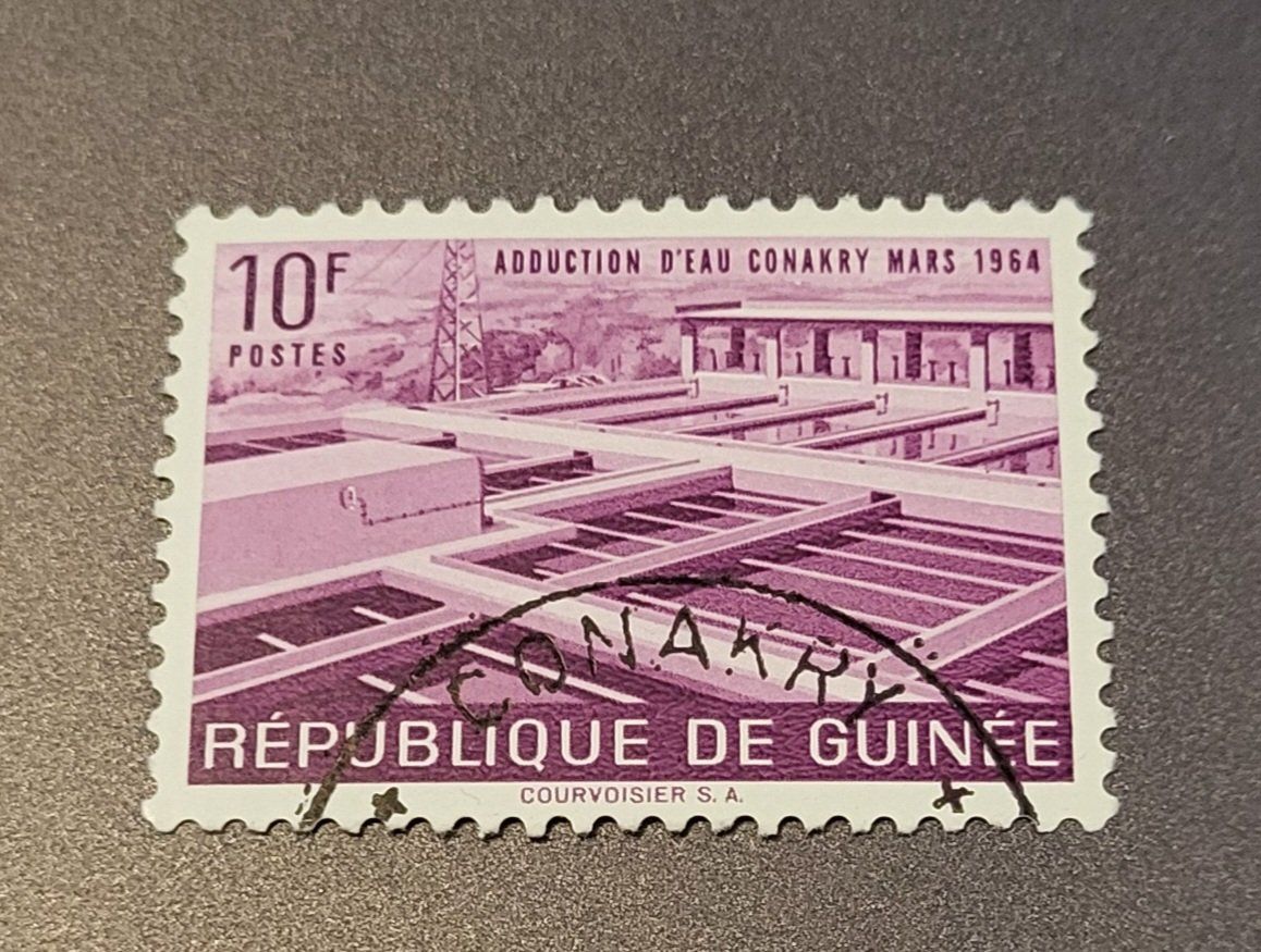 Tutti i francobolli: Guinea 1964 briefmarke – Usato da St Gallen venduto da Stampsalshobby
