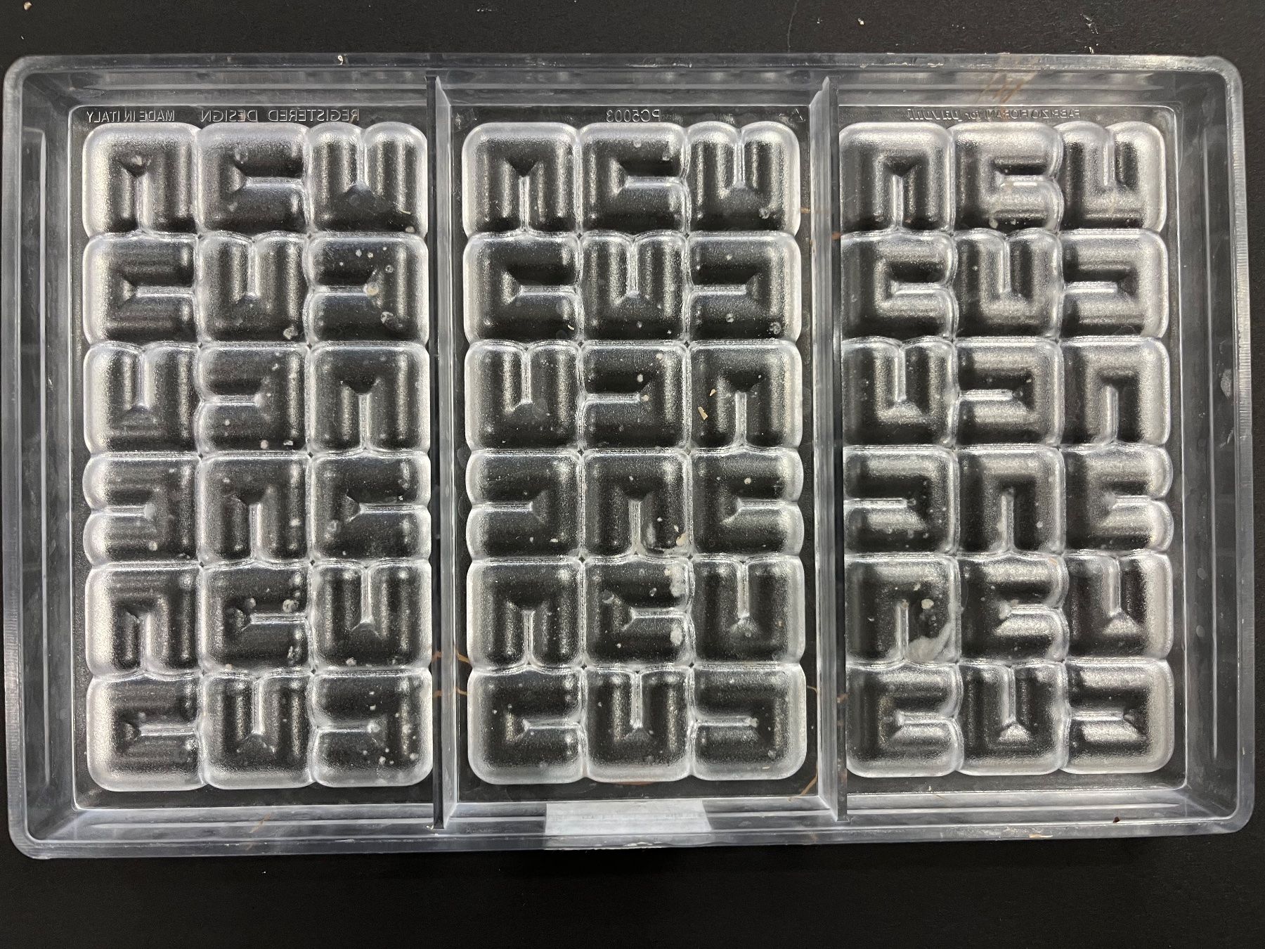 Teglie da forno: 3 Polycarbonat Schokoladenform CV – Usato da Illnau venduto da flamingo007 1