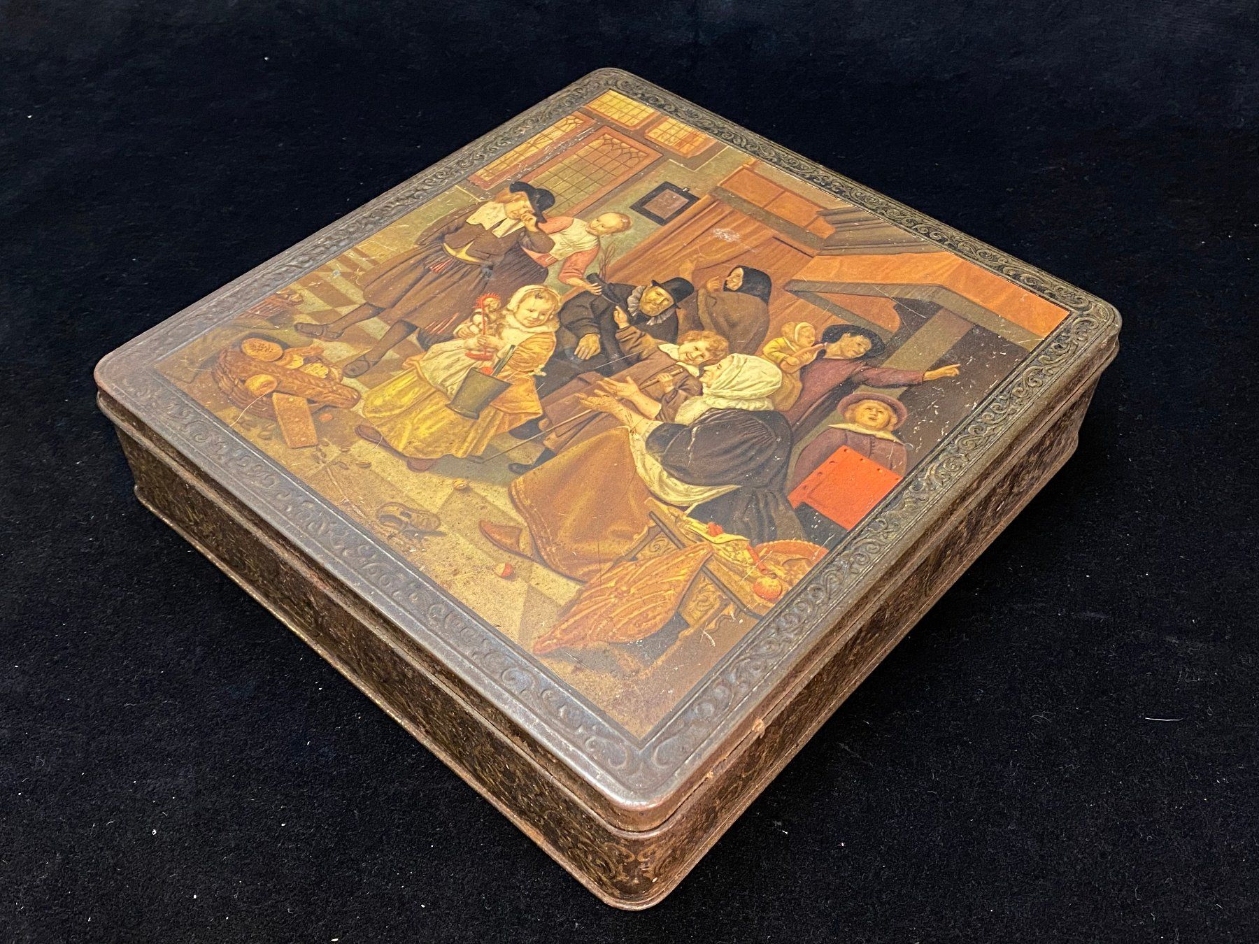 Barattoli: Vintage Blechdose "Oulevay SA", Made in Belgium – Usato da Schaffhausen venduto da VintageCity 2