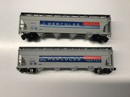SPUR N Gueterwagen Hercules Hi-Fax Pro-Fax, 2 Stk