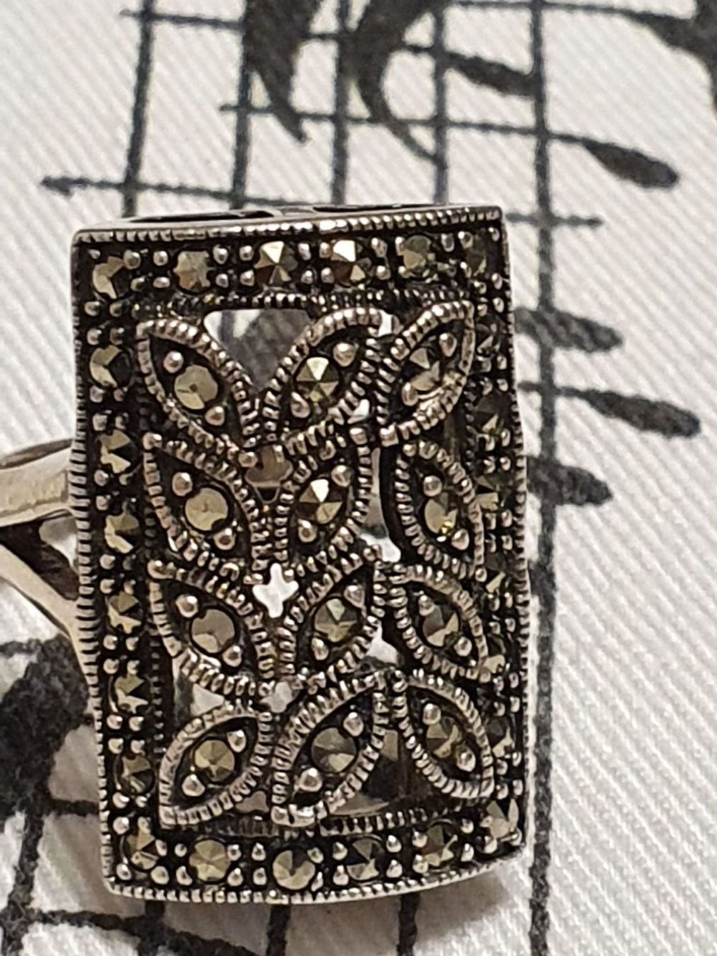 Ringe: Tolle Silberschmiede-Kunst: Opulenter – Gebraucht aus Wohlen AG von palmsprings 1