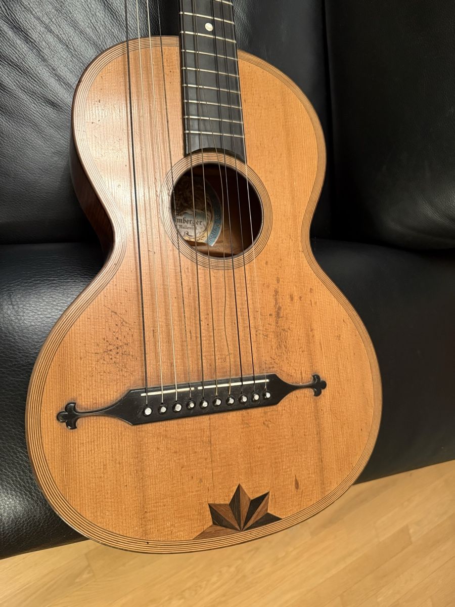 Strumenti musicali: Antike Gitarre der Marke Max Amberger – Usato da Goldach venduto da Donpancho 6