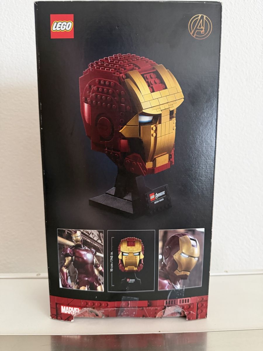 Lego Kit di costruzioni: LEGO 76165 Iron Man Casco 480 pezzi  – Usato da S. Antonino venduto da sam_ymj6 1