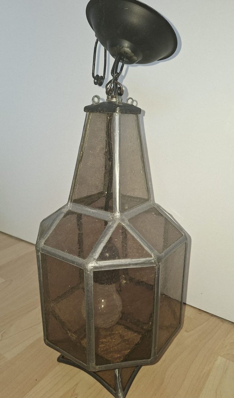 Lampen: ZinnRauchglasDeckenleuchte – Gebraucht aus Weiningen ZH von nic--ole 1