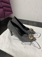 Navyboot Pumps aus Veloursleder – Grösse 38, wie neu