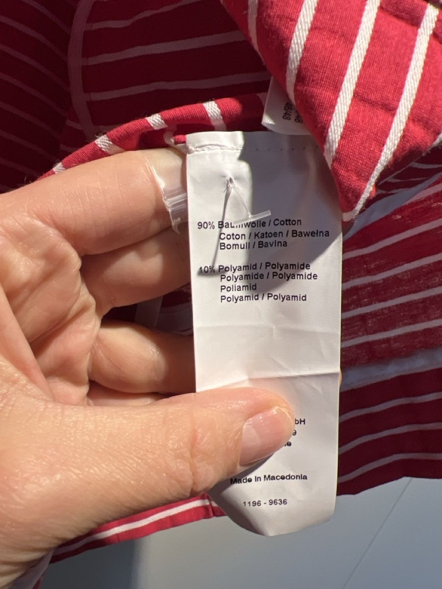 Ulla Popken Jacken: Ulla Popken Bluse,Gr. 46/48, rot/weiss gestreift – Neu (gemäss Beschreibung) aus Wallisellen von sarinavs 3