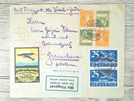 TR12 Enveloppe + Timbre Suisse 1924