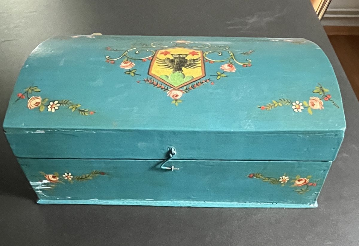 Caisses de transport: Schöne alte Holzbox – D'occasion à Zürich par Brooklyn_1982
