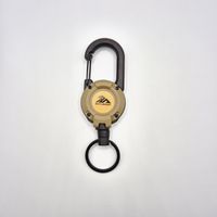 Taktischer Schlüsselanhänger mit Karabiner – leicht, robust