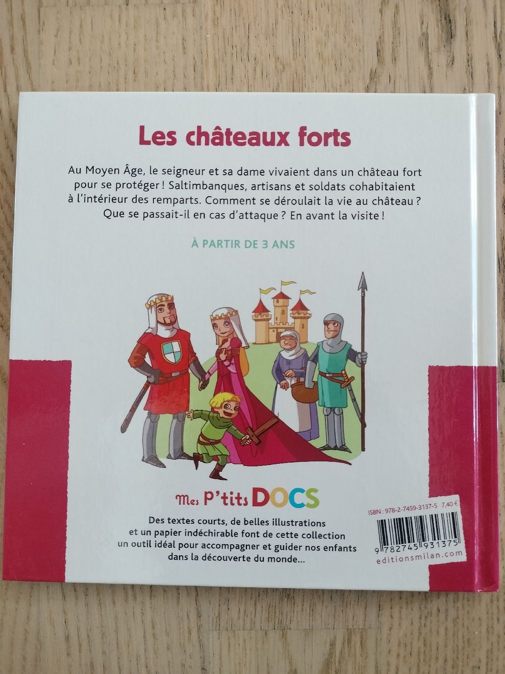 Bücher: Mes P'tits Docs: Les châteaux forts – Gebraucht aus Villars-sur-Glâne von Pilaune 1