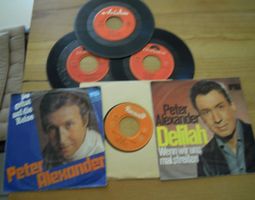 Peter Alexander Vinyl Singles Konvolut gebraucht