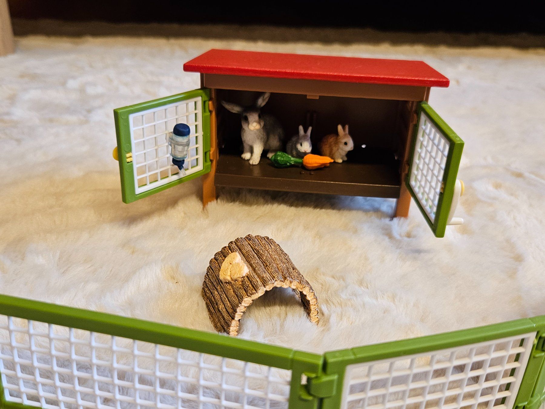 Schleich Giocattoli: Schleich Kaninchenstall – Usato da Muolen venduto da xania82