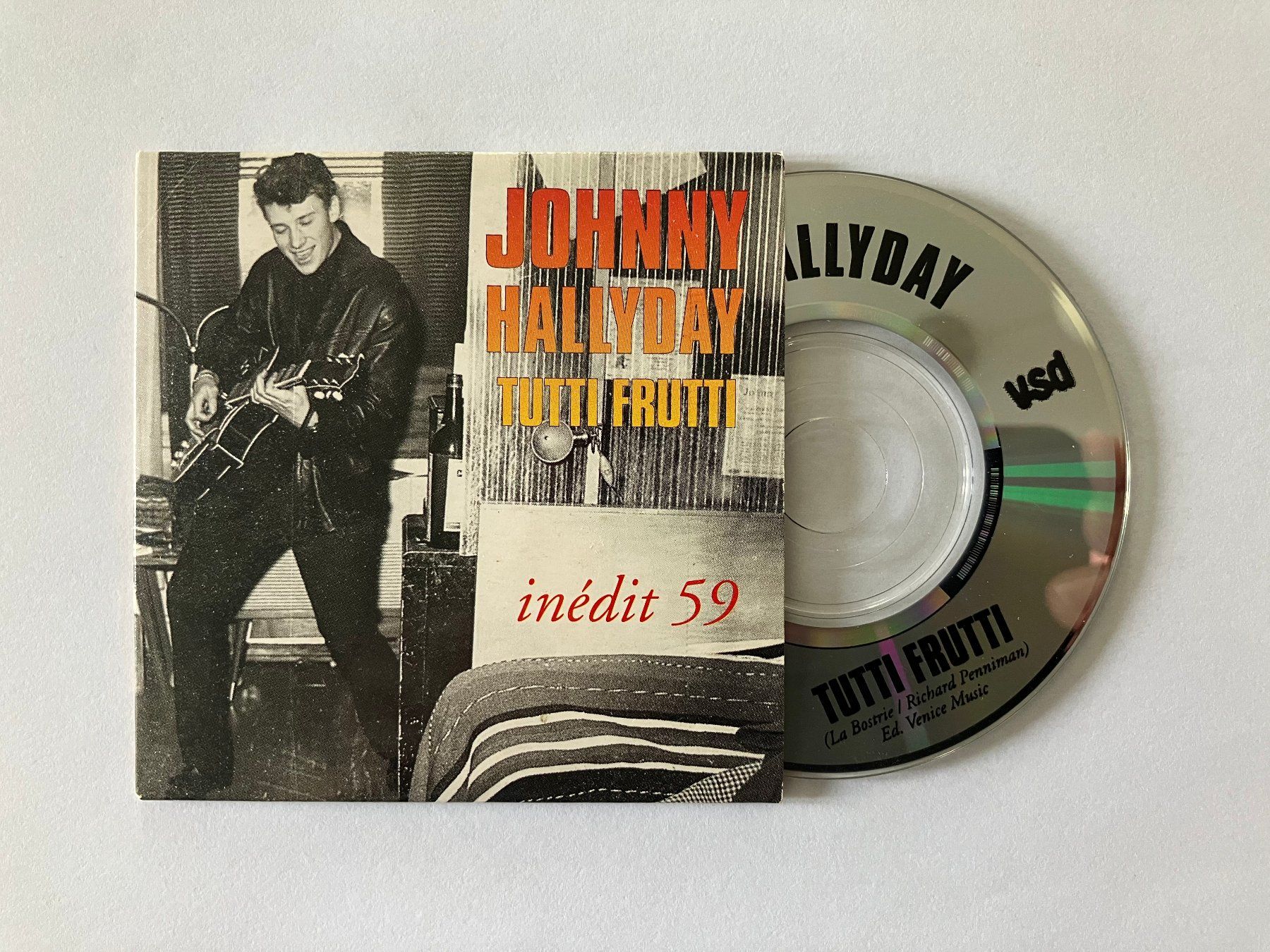 CDs: Johnny Hallyday "Tutti Frutti" inédit 1959 CD single NEUF – Neu und originalverpackt aus Delley von ogringo77 2