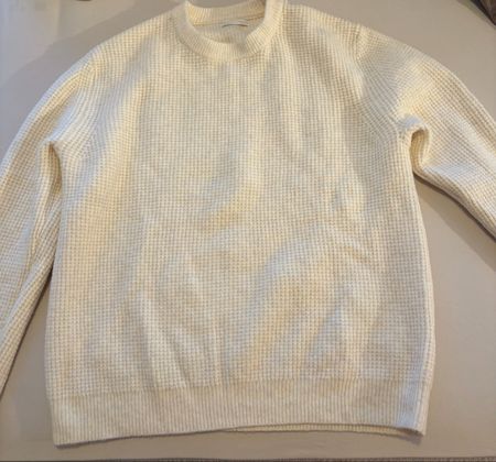 Pull crème Zara Homme