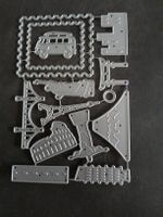 Stanzschablone Reise-Set, Städtereise, Scrapbooking neu!