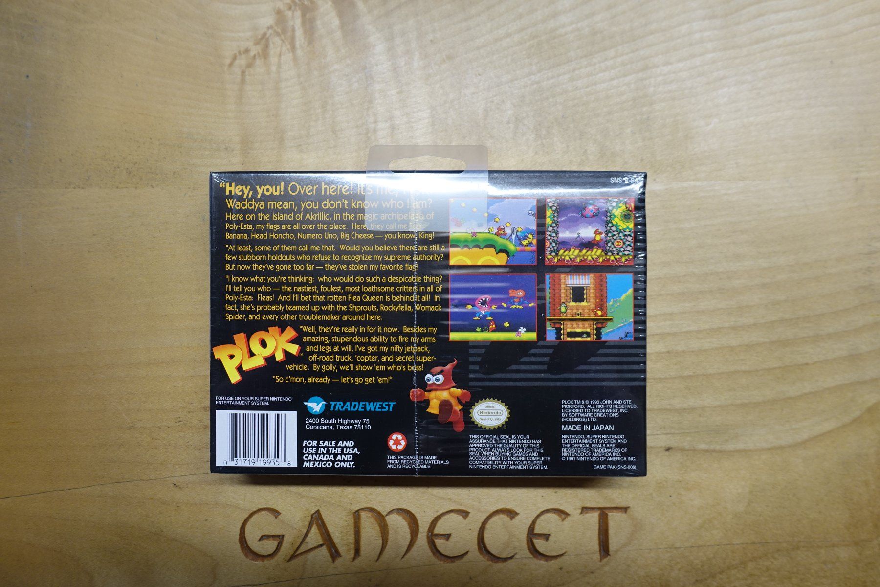 Nintendo Giochi: Plok - Amerika – Nuovo e nell'imballaggio originale da Steinach venduto da Gamecet 7