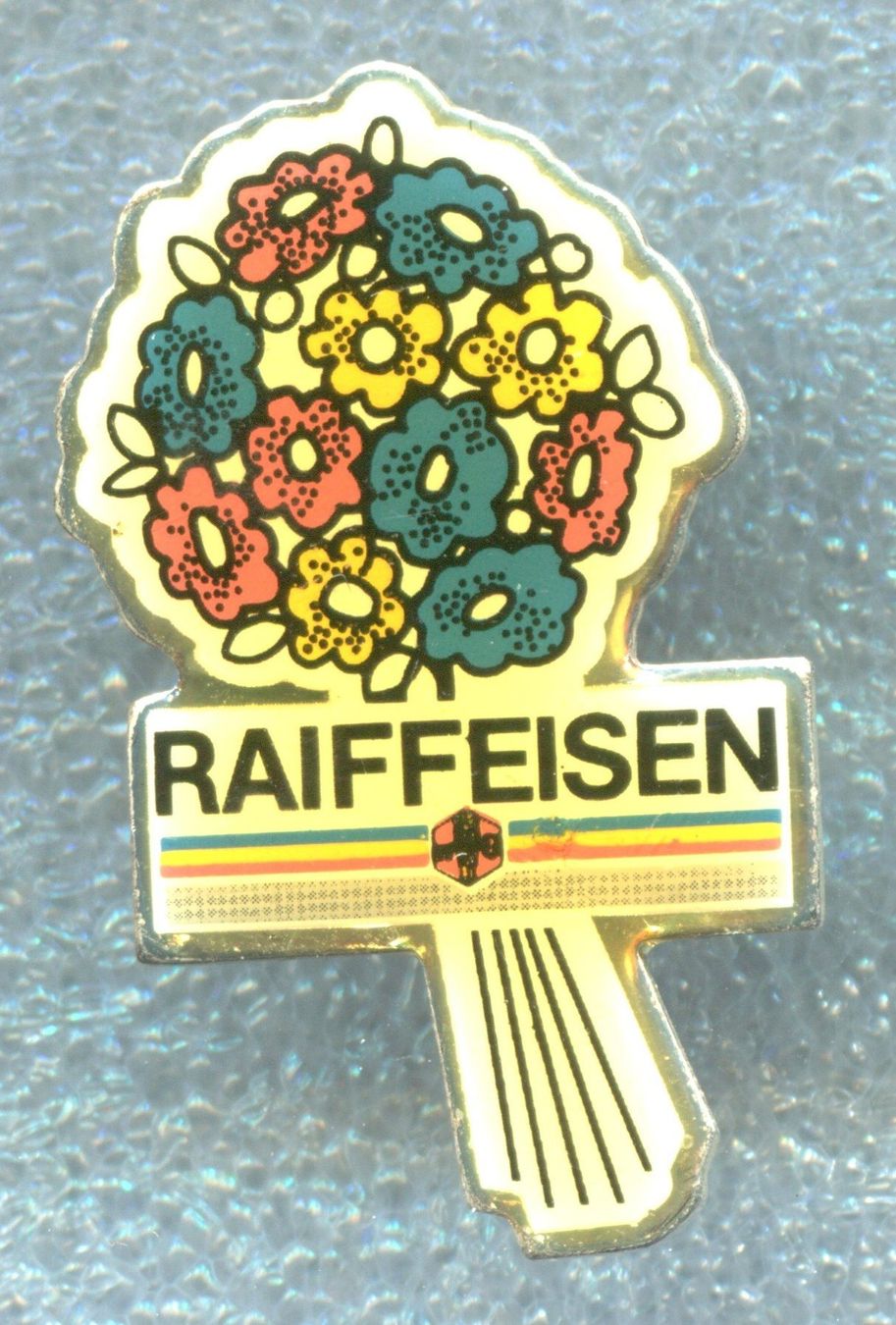 Plaquettes & Badges: RAIFFEISEN Bank  Blumenstrauss – D'occasion à Winterthur par Sammleroase