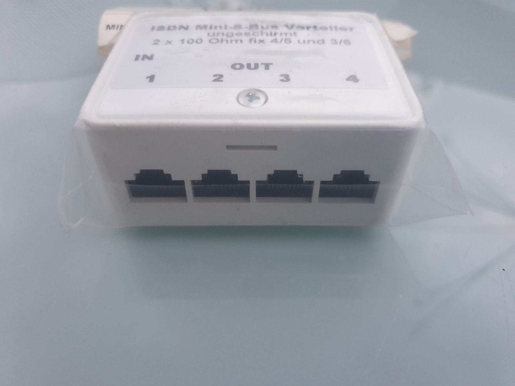 Unità & Adattatore: ISDN Mini S-Bus Mini-S-Bus Verteiler 4 Ports – Nuovo e nell'imballaggio originale da Zürich venduto da Alibaba1234 2